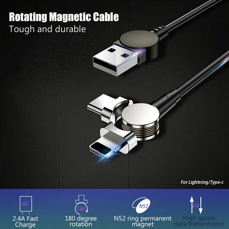 180 Degree Rotating Magnetic Data Line