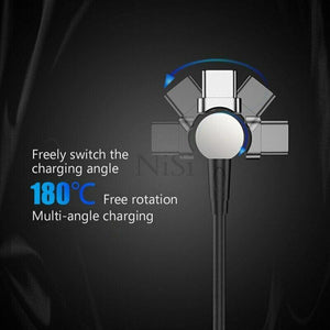 180 Degree Rotating Magnetic Data Line